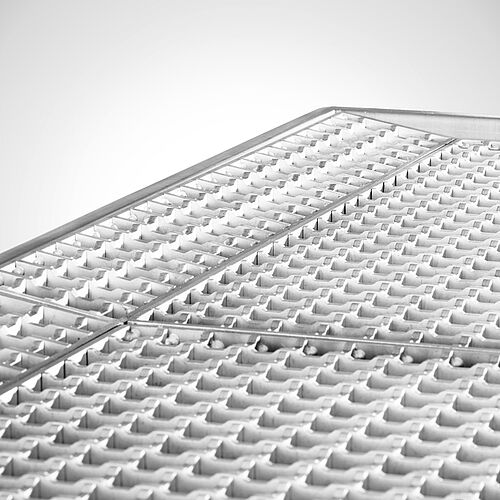Drivable stainless steel disinfection basin type DB-E (B) for floor-level installation, ID 21-62359.1 