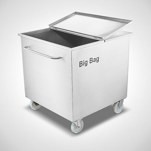 Big-Bag Behälterwagen Typ BW-BB 110/110 mit 2-geteiltem Deckel, ID 22-62647 