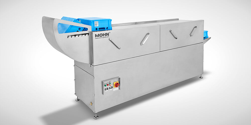 Crate washer for bakeries Type DLWA-300-BACK Ecoline, item no. 11.10.00.43 | Mohn GmbH 