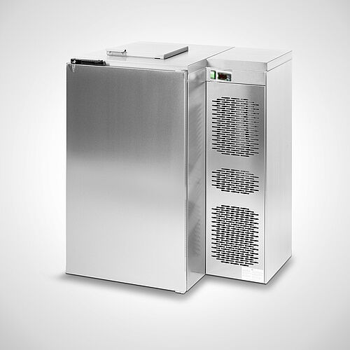 Wet waste cooler Type NMB-E1 with own cooling machine, art. no. 49.00.09.60 