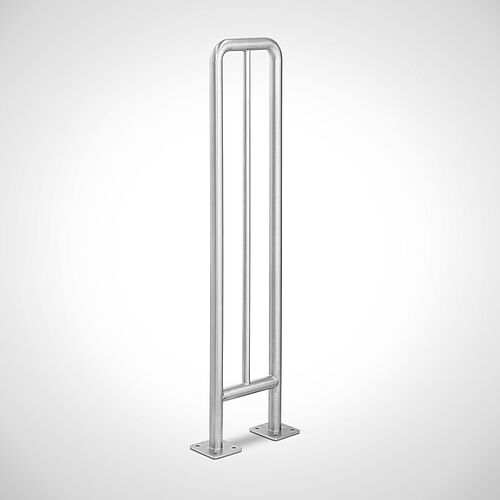 Edelstahl-Geländer Typ G-II 129/030: Art.-Nr. 72.12.90.30, Länge 300 mm 