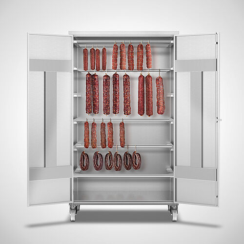 Freshness safe trolley for 1000 mm long smoke sticks Type FS-1000, item no. 99.80.01.11 