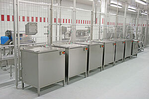Knife basket pressure cleaner