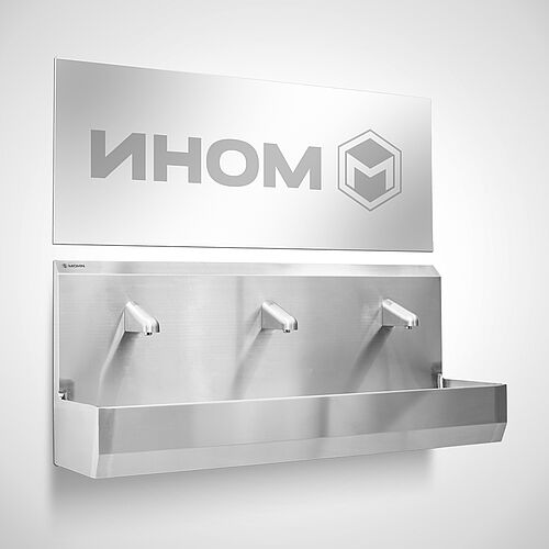 Stainless steel mirror Type ESP with wash basin Type WR-HL-3 Highline 