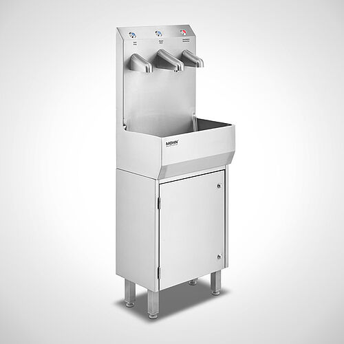 Cleancenter Type HL-CC II with lockable base cabinet, art. no. 12.00.01.33 