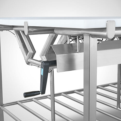 Height-adjustable double-stage work table Type DST-SON R ERGO, ID 21-61288 