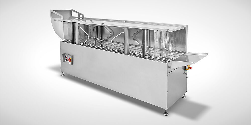 Crate washer for bakeries Type DLWA-300-BACK Ecoline, item no. 11.10.00.43 | Mohn GmbH