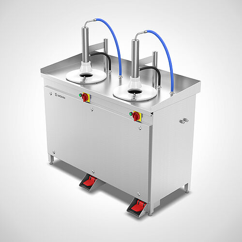 High-pressure stab glove cleaner Type SHR-H 2 with 2 cleaning places, item no. 15.00.00.25