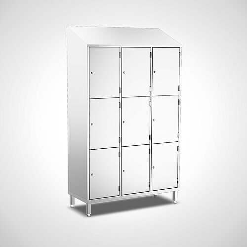 Compartement cabinet Type FS3-AF-VA-EU-G with 9 compartments-400 mm compartment width, art. no. 45.10.05.15 