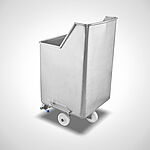Bin trolley with heightened spout and shim valve type HBW-S 300 SON (ID 21-61844) 