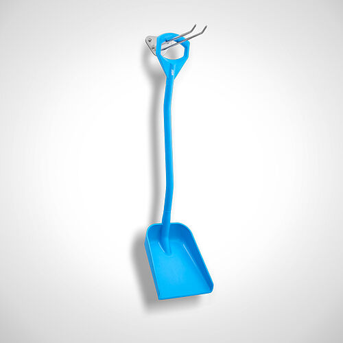 Equipment holder Type GL-U 350, with optionally VIKAN-shovel 