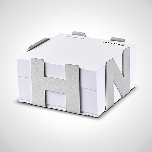 Note box Type ZB-MOHN, art. no. 99.99.99.45 with notepads, art. no. 99.99.99.51 