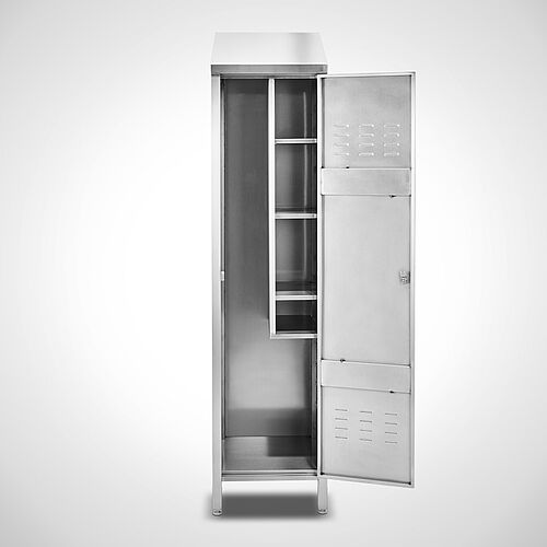 Storage cupboard made of stainless steel Type AS-TV, art. no. 44.20.00.03