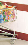 Skirting protection profile for super market stores 