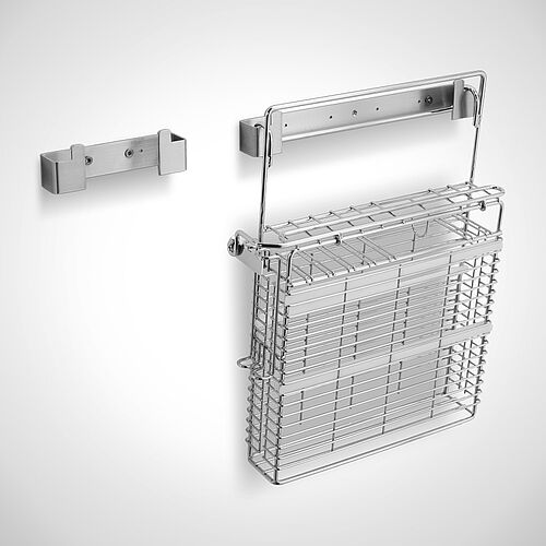 Stainless steel knife basket holder type MKH-E2 or type MKH-E4 with knife basket