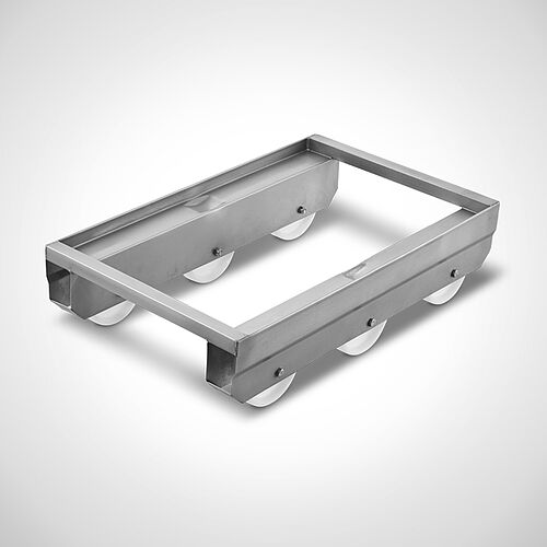 Standard trolley for e-boxes made of stainless steel Type STR-1, art. no. 40.00.00.01