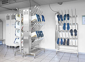 Boot dryer with warm-air-blower Type STTG-S 1x15, item no. 10.00.02.29 