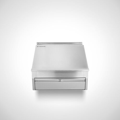 Wall-mounted desk with 1 drawer and foldable panel cover Type WPS-II, art. no. 49.00.02.13 