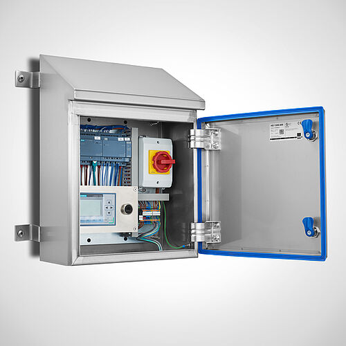External control cabinet Type EXS-HD (Siemens-Logo control unit inside the cabinet) 