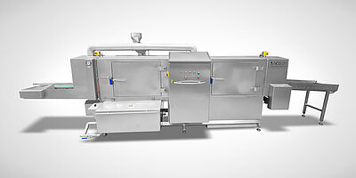 Special pass-through washing machine for buckets, tins and puches, ID 20-65394 
