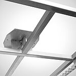 Detail: Support for automatic smoke trolley charging device 
