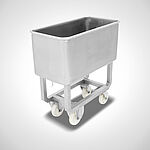 Tub trolley Type WW-R-SON, ID 15-63134 special design for the beverage industry 