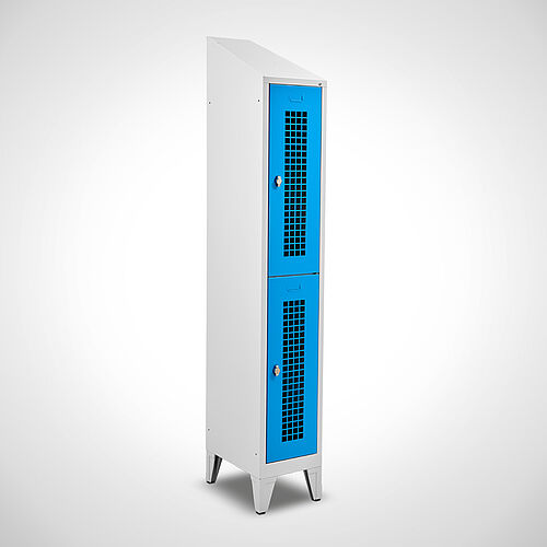 Locker, two-storey Type GS2-AF-ST-EU 1 compartment-300 mm compartment width, art. no. 45.00.04.10 