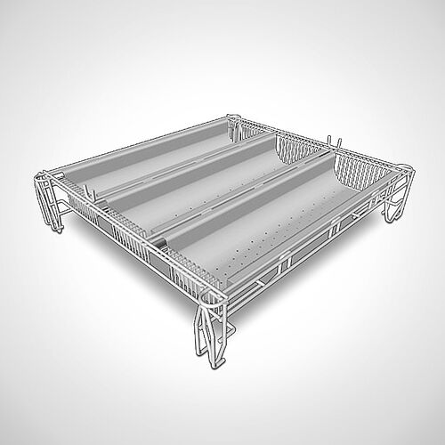 Moulding tray / stainless steel cheese tray 