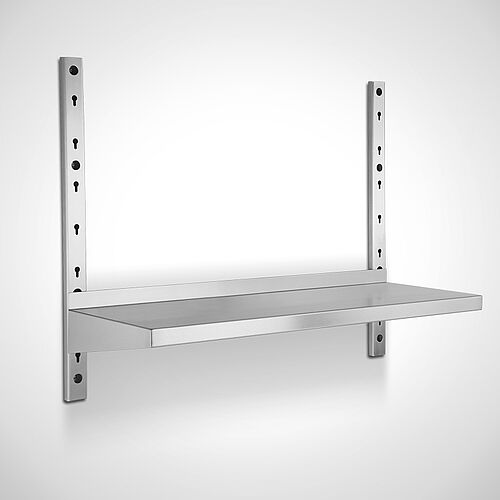 Stainless steel wall board Type WB-1-level/ height-adjustable