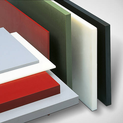 HDPE-Kunststoffplatten in verschiedenen Farben, Art.-Nr. 99.10.01.19 