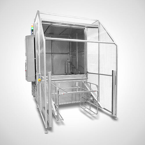 Cabin washing system for pallet boxes Type KWA-Rotar, art. no. 11.10.02.90 
