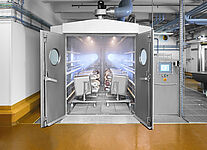 Large-room cabin washing system Type KWA-UGR - 2-doors - ground-level 