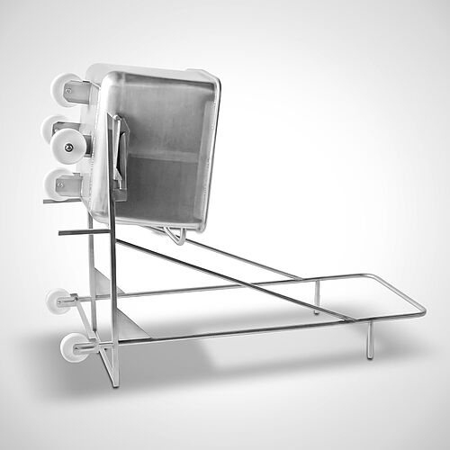 Cleaning rack for meat trolleys (standard trolleys) Type HBW-RG, art. no. 41.00.00.12