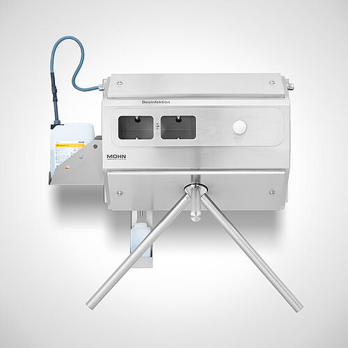 Automatic disinfection dispenser with turnstile Type Desi-Control WL-Highline 