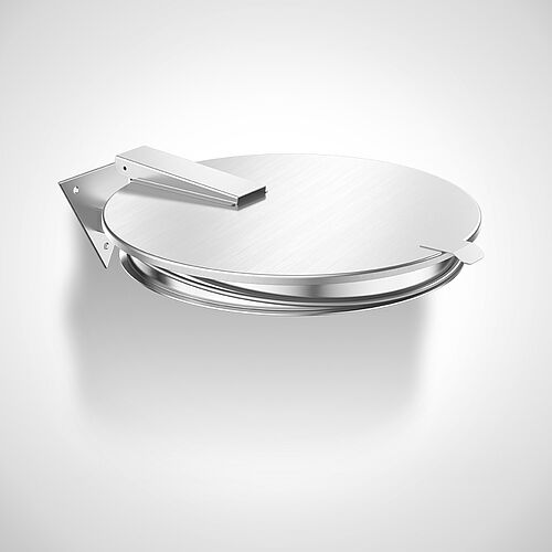 Garbage bag holder Type MSH-W III, wall-mounted with lid, art. no. 49.00.02.53 