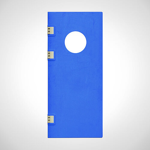 Swinging door made of plastic Type PT-N 90-Special, Single leaf version 