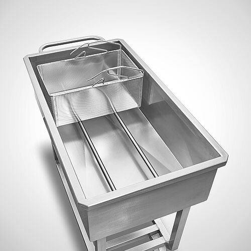Cooking-basket trolley Type WW-E SON, ID 20-64071 (trough with cooking-basket)