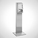Hygiene racks Type HS 40-160 with handdisinfection unit Type Desipower V (art. no. 18.00.04.97+10.00.15.16) 