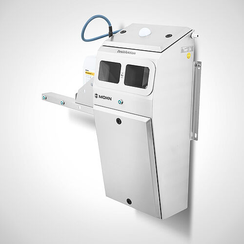 Disinfection unit with alarm-function Type Desi-Star-A Highline, art. no. 10.00.22.22, passage direction from right to left 