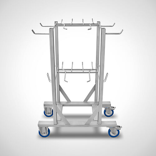 Machine parts trolley Type FTW for flow bag machine, ID 20-64827 