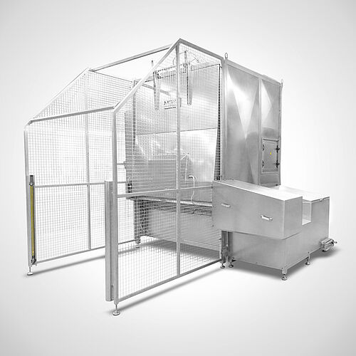 Cabin washing system for pallet boxes Type KWA-Rotar, art. no. 11.10.02.90 