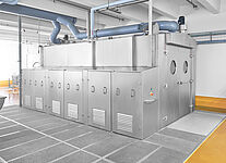 Large-room cabin washing system Type KWA-UGR - 2-doors - ground-level 