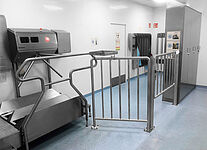 Hygiene Station Type Check-In-Station II Highline with lateral entry 