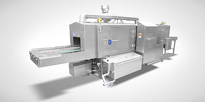 Special pass-through washing machine for buckets, tins and puches, ID 20-65394 