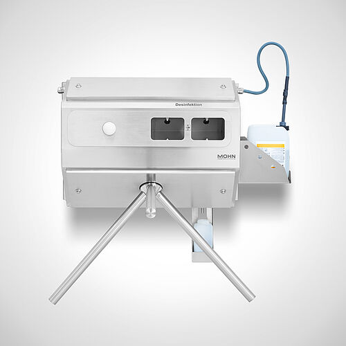 Automatic disinfection dispenser with turnstile Type Desi-Control WR-Highline 