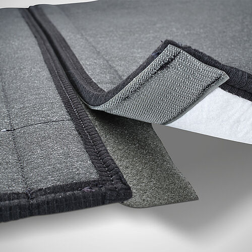 OPTIONAL: velcro connection to connect several mats, art. no. 99.10.00.91 