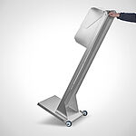 Hand disinfection device Typ Desipower V with wheels and handle, art. no. 10.00.15.16+10.00.15.08 