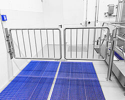 2-flügelige Toranlage mit elektro-magnetischem Verriegelungssystem, ID 19-63053/3.2 