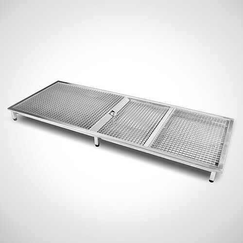 Disinfection basin Type DDB-S A-A, with 2 dripping zones, art. no. 65.00.02.50