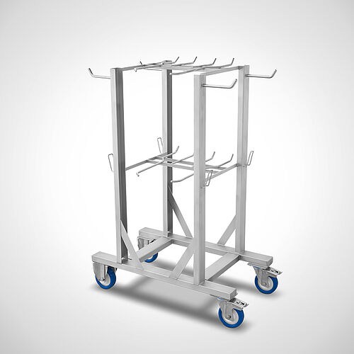 Machine parts trolley Type FTW for flow bag machine, ID 20-64827 